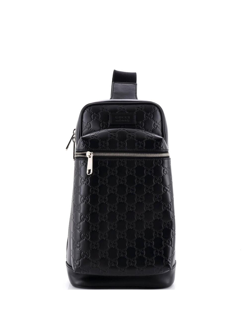 Signature Slim Crossbody Bag Guccissima #348202G13B